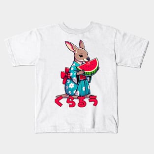 Watermelon kangaroo Kids T-Shirt